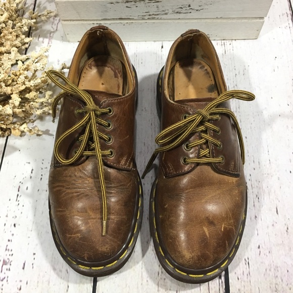 Dr. Martens Shoes - Dr Martens VTG Aztec crazy horse 1561 Oxford shoes